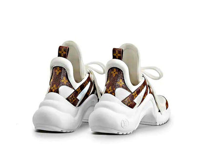 LU Leather Sneakers Arch White