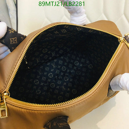 LU Speedy  Bag Puffer Nylon 3 Color  's