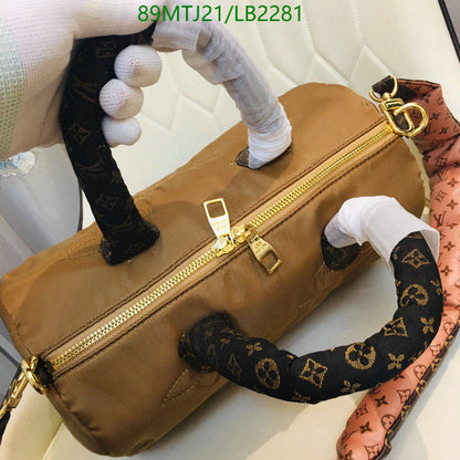 LU Speedy  Bag Puffer Nylon 3 Color  's