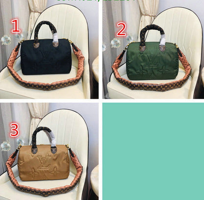 LU Speedy  Bag Puffer Nylon 3 Color  's