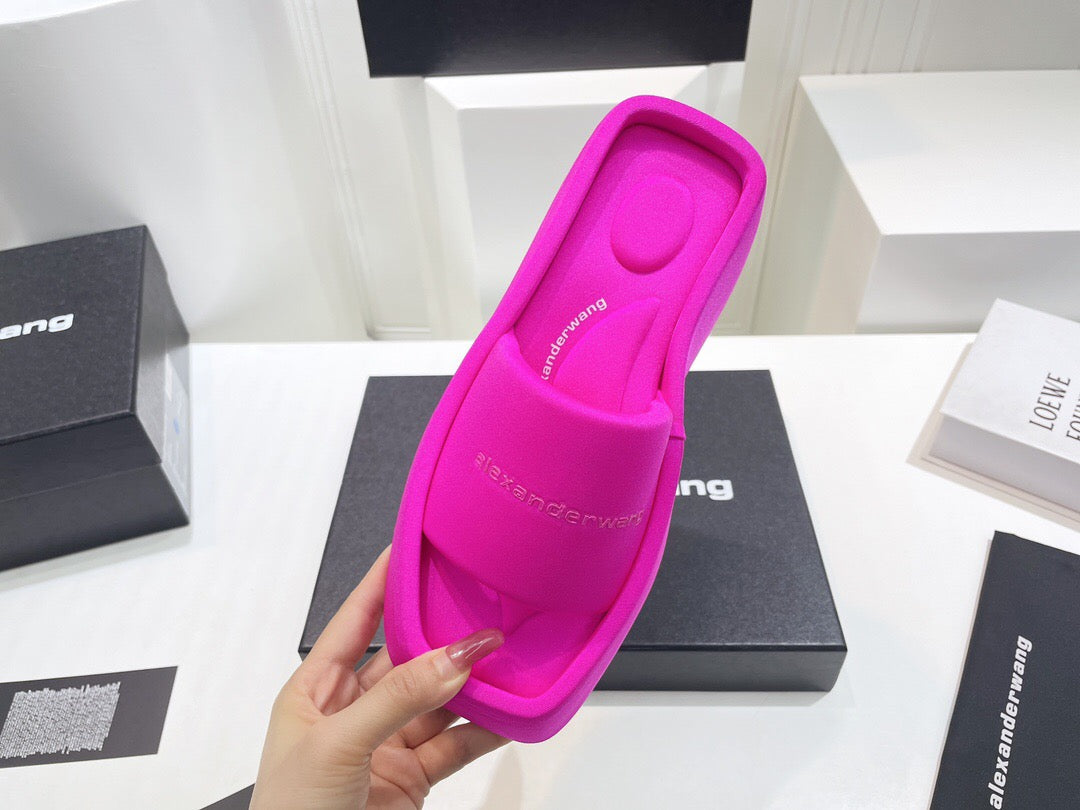 WANG Slippers  Platform 7 Color 's