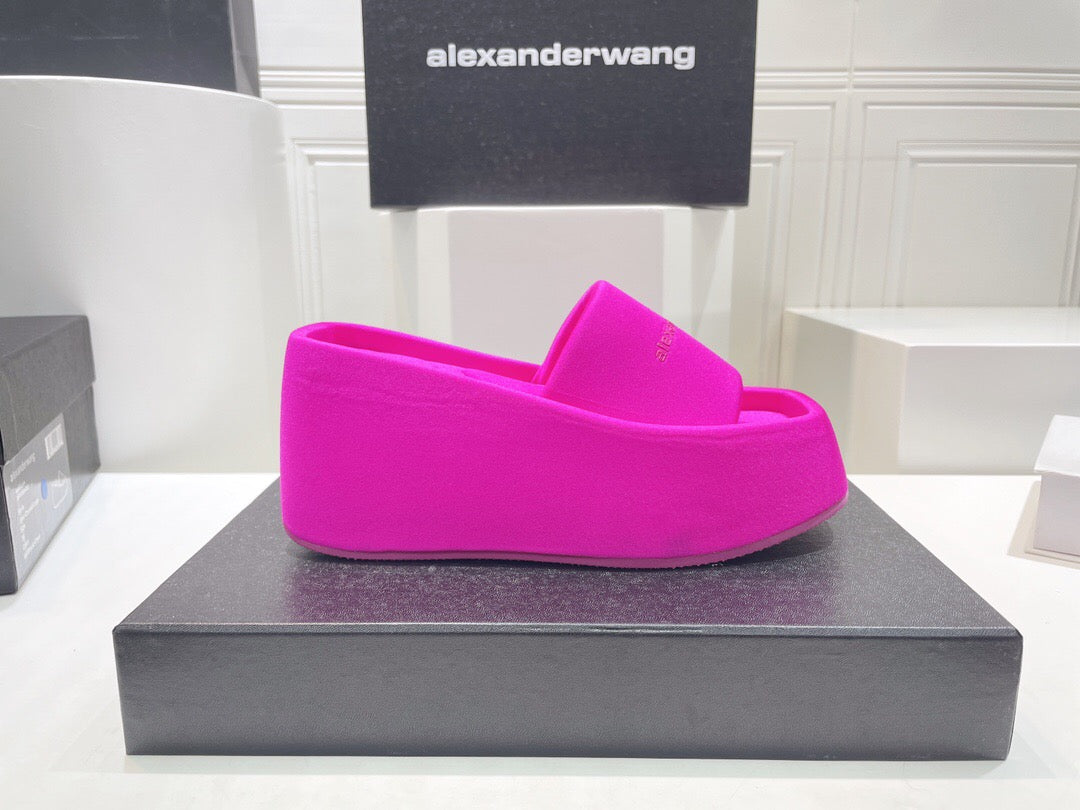 WANG Slippers  Platform 7 Color 's