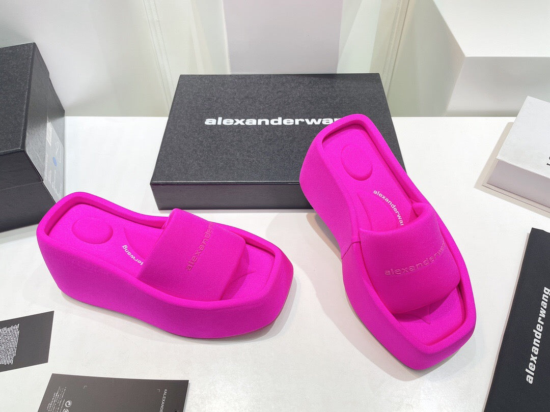 WANG Slippers  Platform 7 Color 's