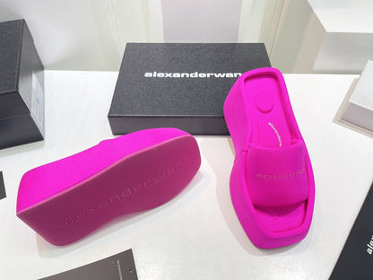 WANG Slippers  Platform 7 Color 's