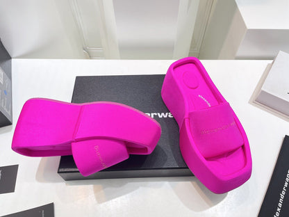 WANG Slippers  Platform 7 Color 's