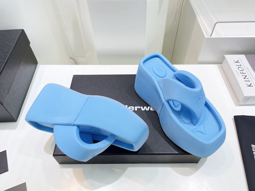 WANG Slippers  Platform 7 Color 's