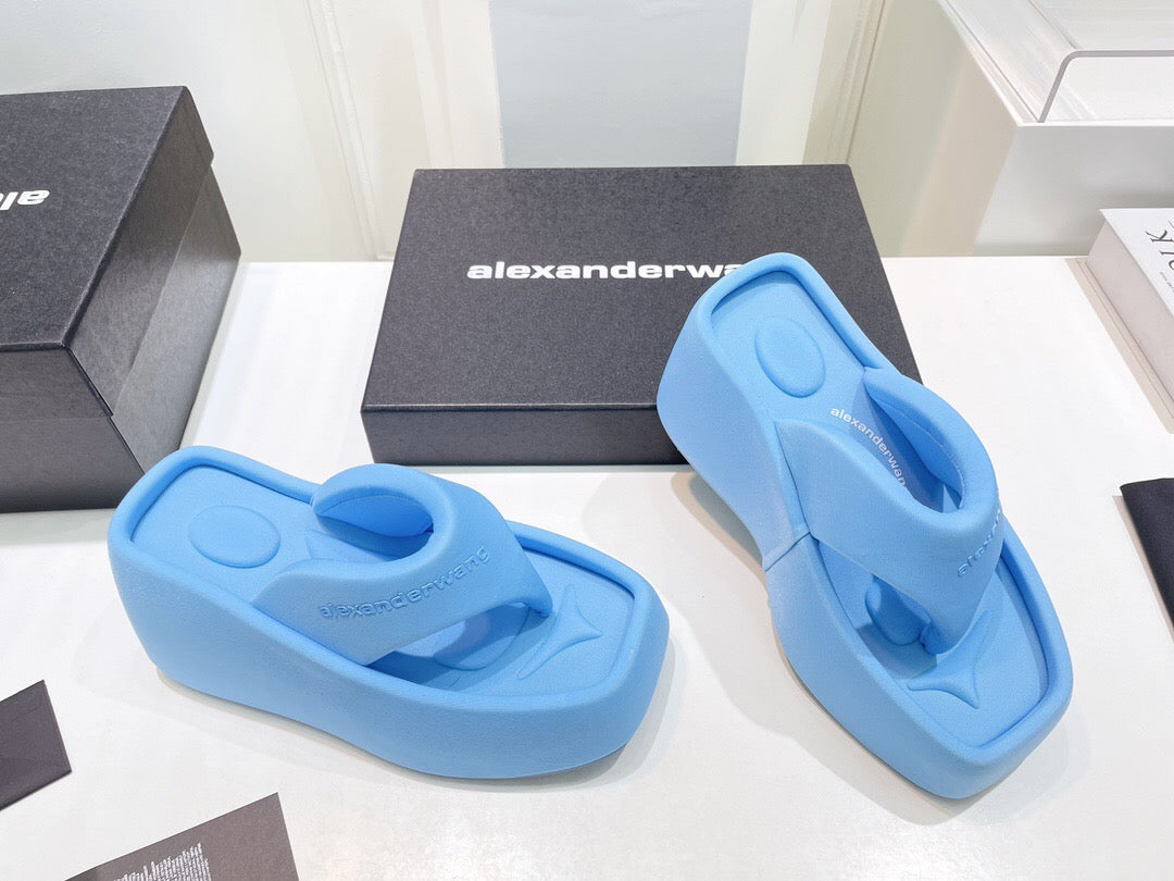 WANG Slippers  Platform 7 Color 's