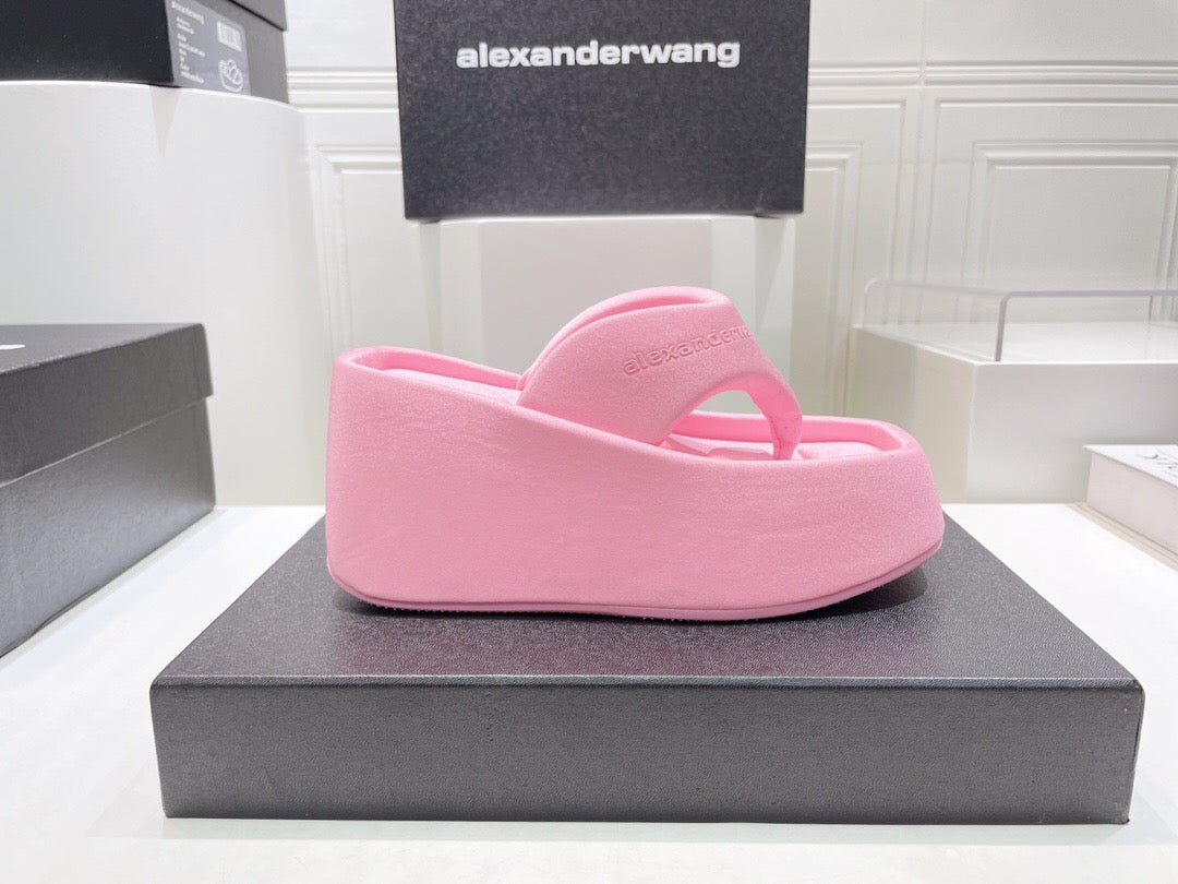 WANG Slippers  Platform 7 Color 's