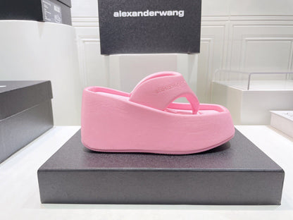 WANG Slippers  Platform 7 Color 's