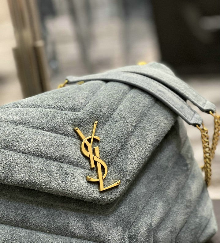 Y L oulou  Bag Shoulder  24 cm 2 color's Suede