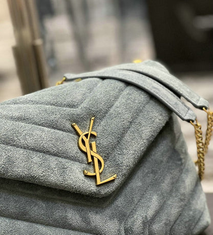 Y L oulou  Bag Shoulder  24 cm 2 color's Suede