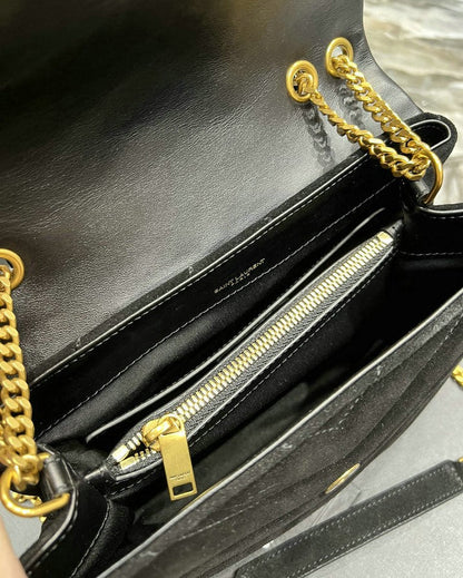 Y L oulou  Bag Shoulder  24 cm 2 color's Suede