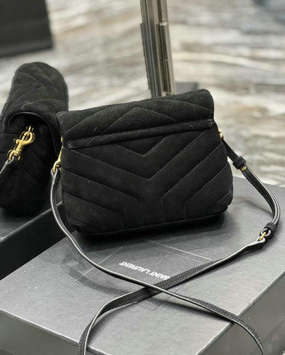 Y L oulou  Mini Bag Shoulder  20 cm 2 color's Suede