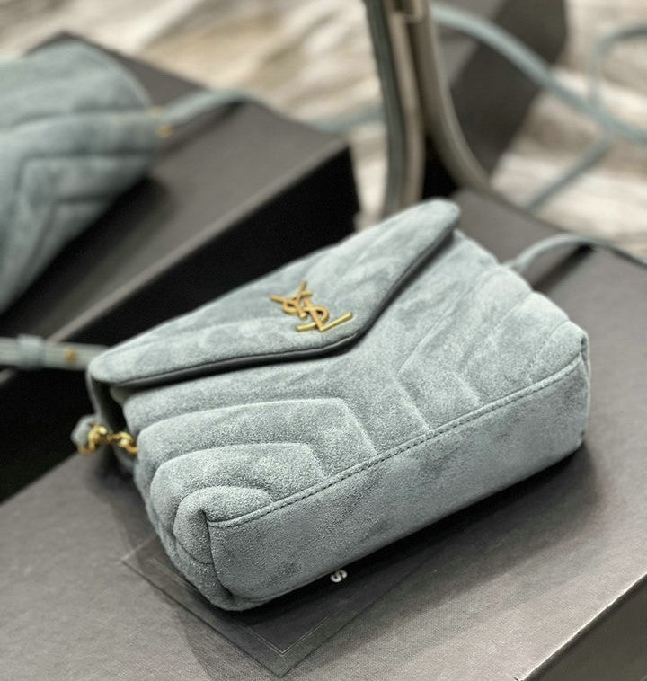 Y L oulou  Mini Bag Shoulder  20 cm 2 color's Suede