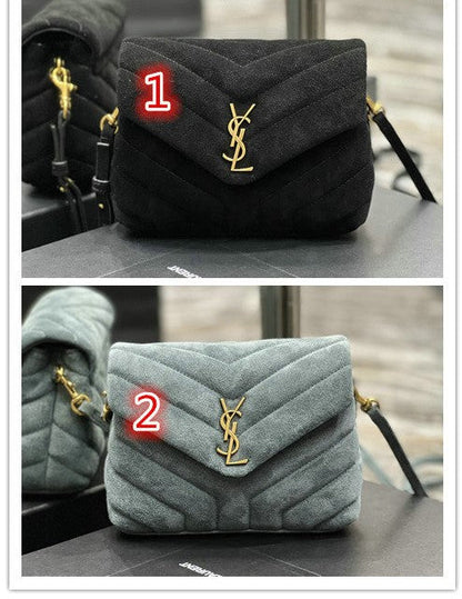 Y L oulou  Mini Bag Shoulder  20 cm 2 color's Suede
