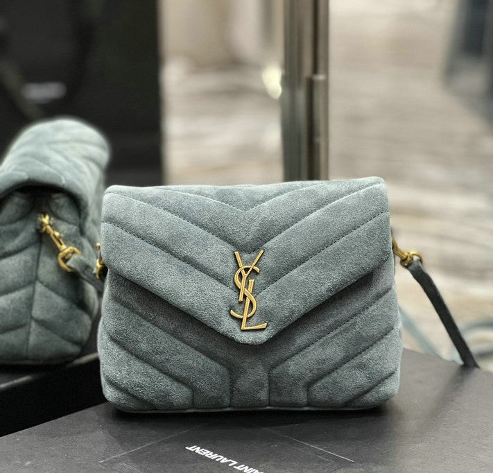 Y L oulou  Mini Bag Shoulder  20 cm 2 color's Suede