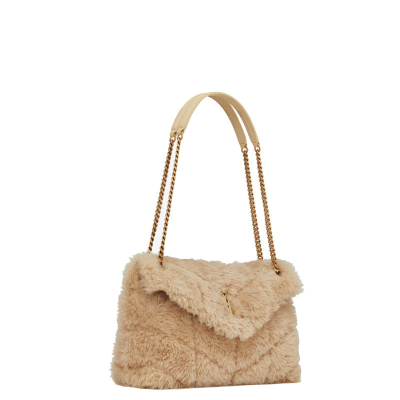 Y L oulou  Bag Fur  Shoulder  29 cm 4 color's