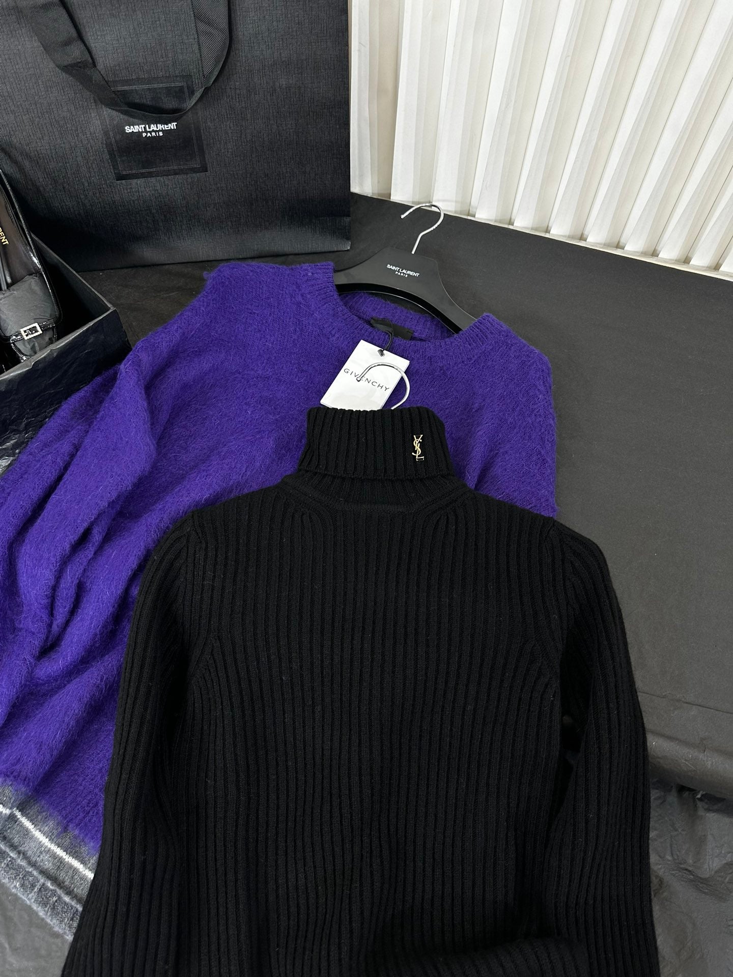 Y L    Sweater roll-neck jumper 2 Color 's