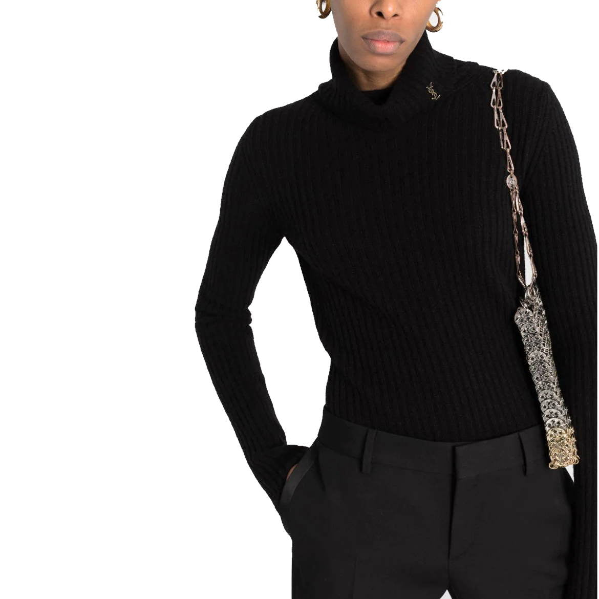 Y L    Sweater roll-neck jumper 2 Color 's