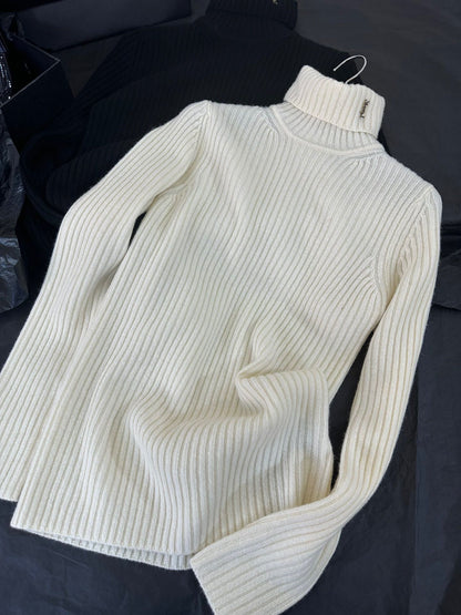 Y L    Sweater roll-neck jumper 2 Color 's