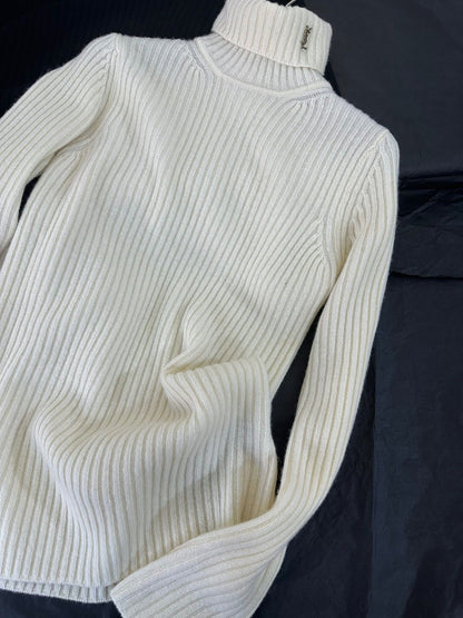 Y L    Sweater roll-neck jumper 2 Color 's