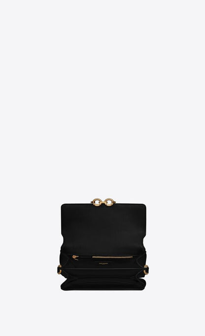 Y L Bag Black MAILLON SATCHEL 24 cm