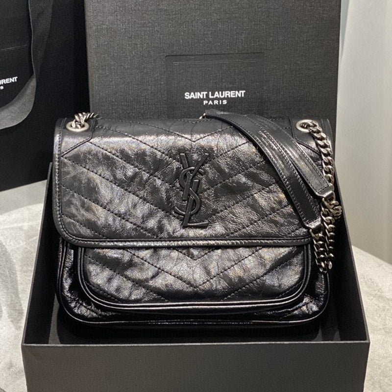 Y L Bag  28 Cm Black
