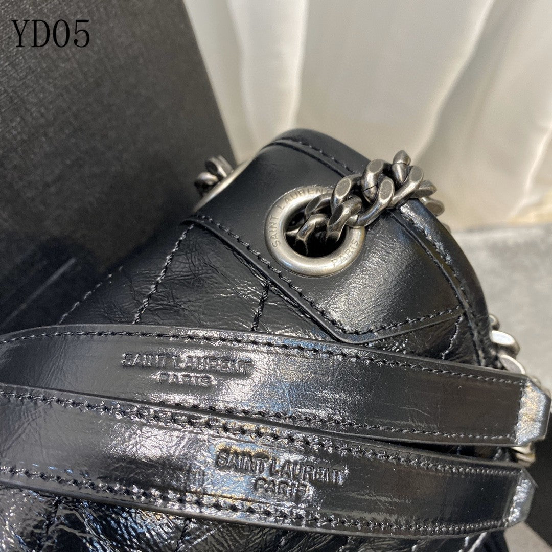 Y L Bag  28 Cm Black