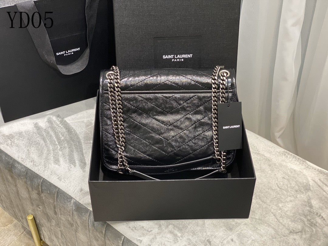 Y L Bag  28 Cm Black
