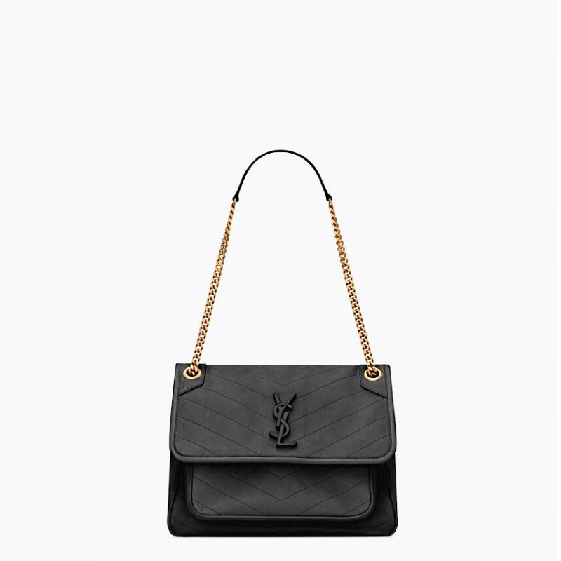 Y L Bag  28 Cm Black