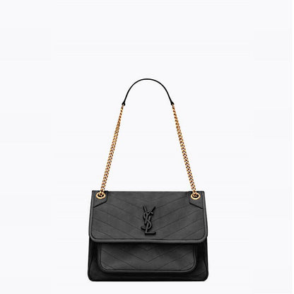 Y L Bag  28 Cm Black