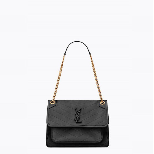 Y L Bag  28 Cm Black