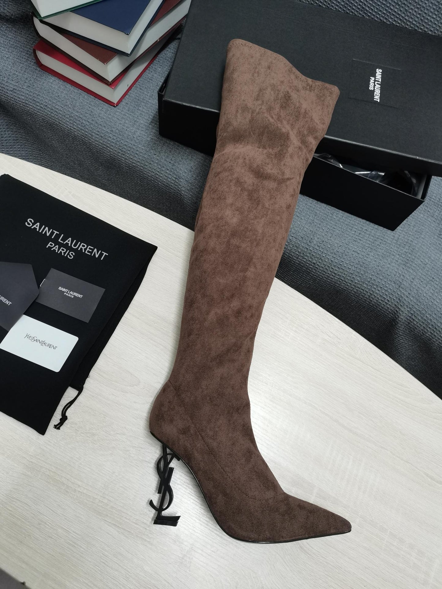 Y L  Boots  High Over Knee Suede  3 Color 's