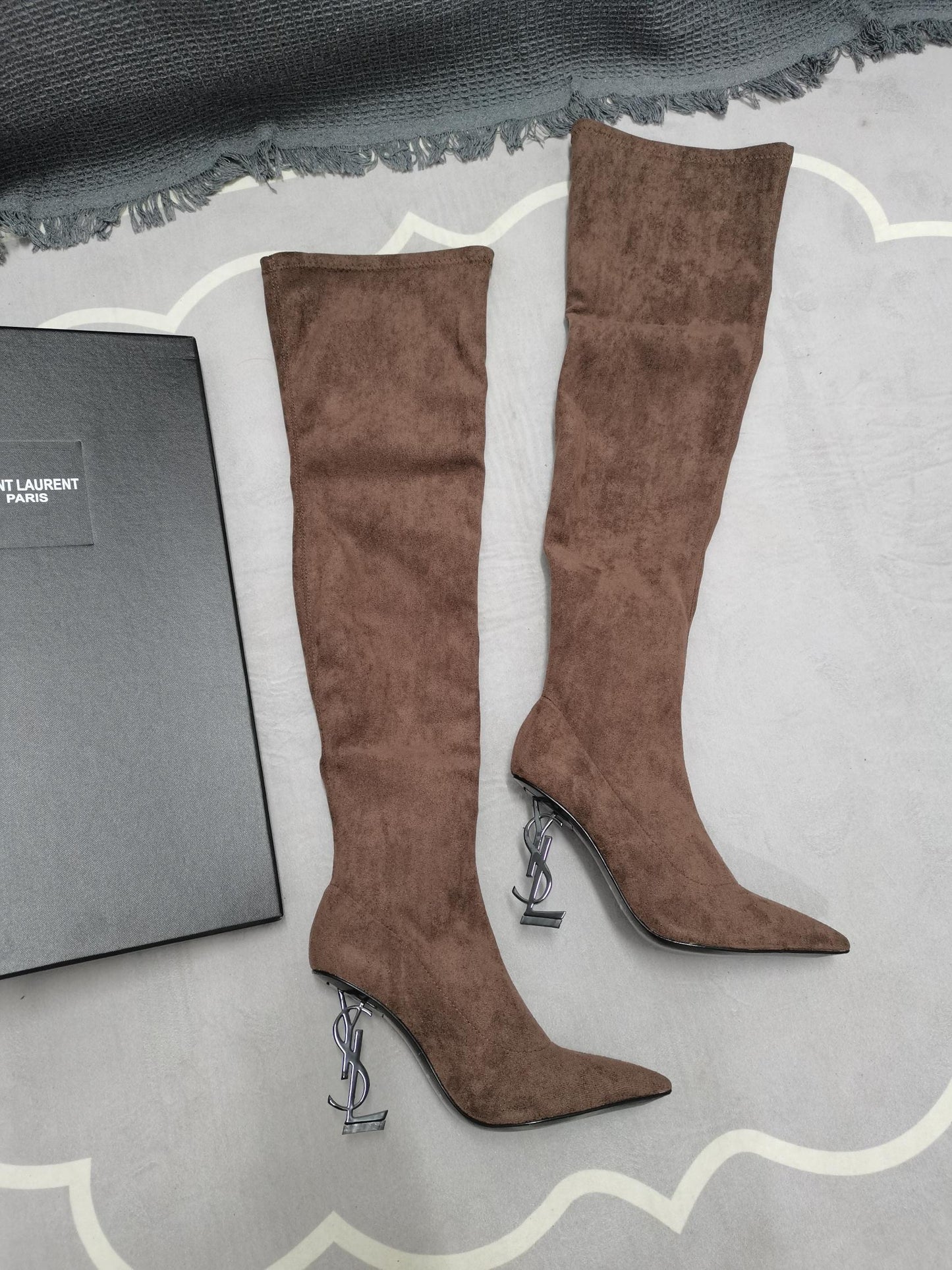 Y L  Boots  High Over Knee Suede  3 Color 's
