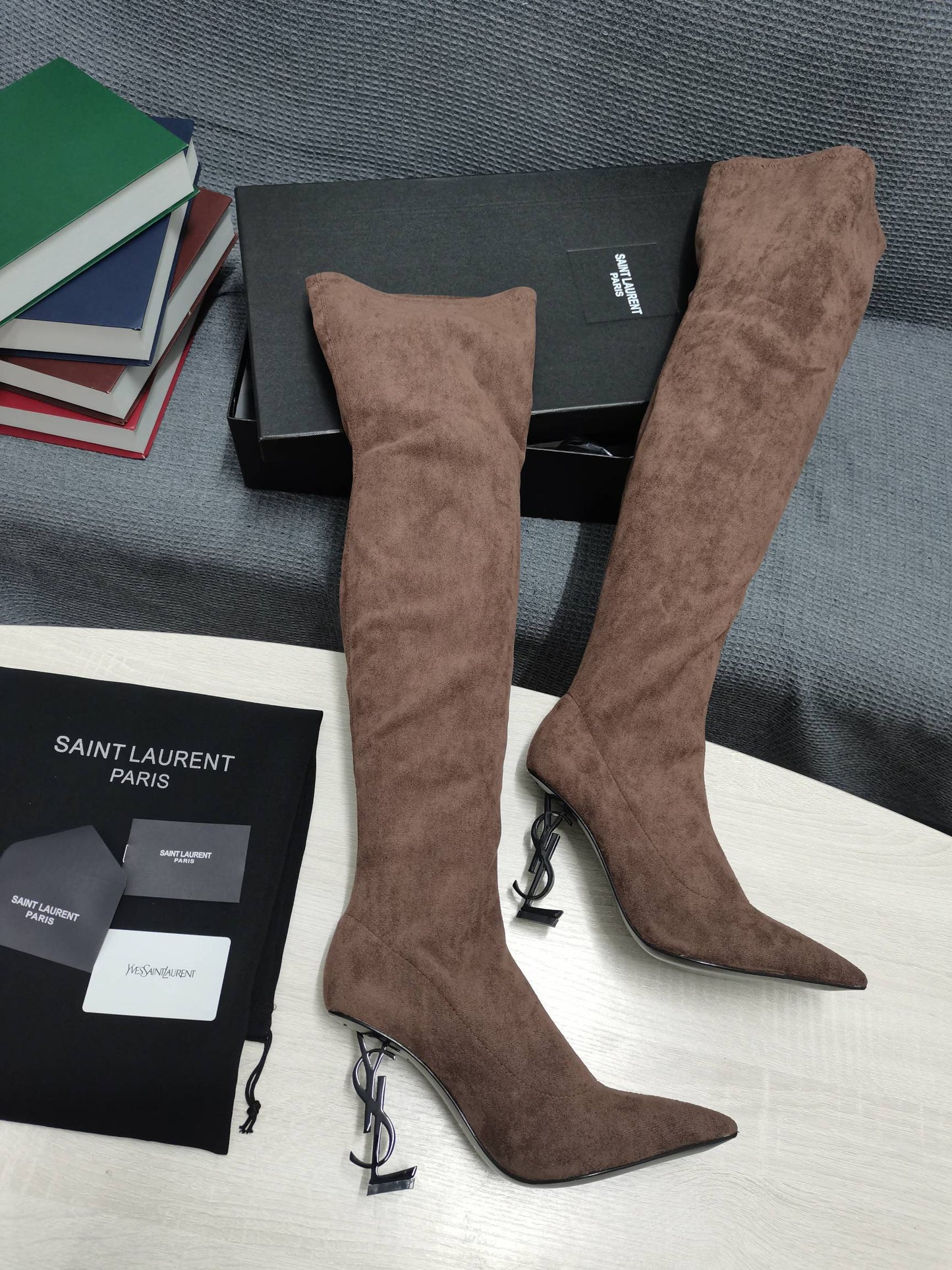Y L  Boots  High Over Knee Suede  3 Color 's