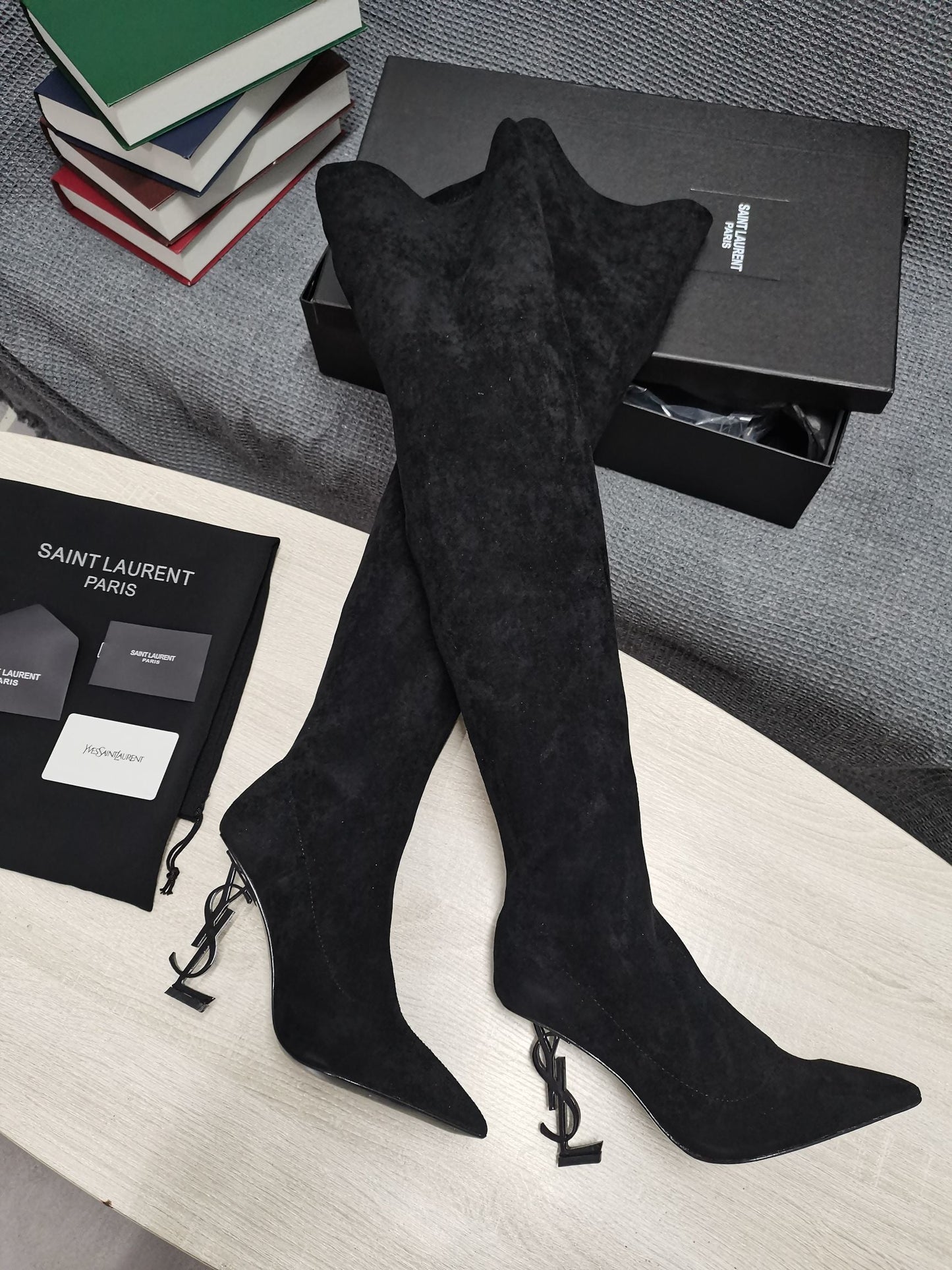 Y L  Boots  High Over Knee Suede  3 Color 's