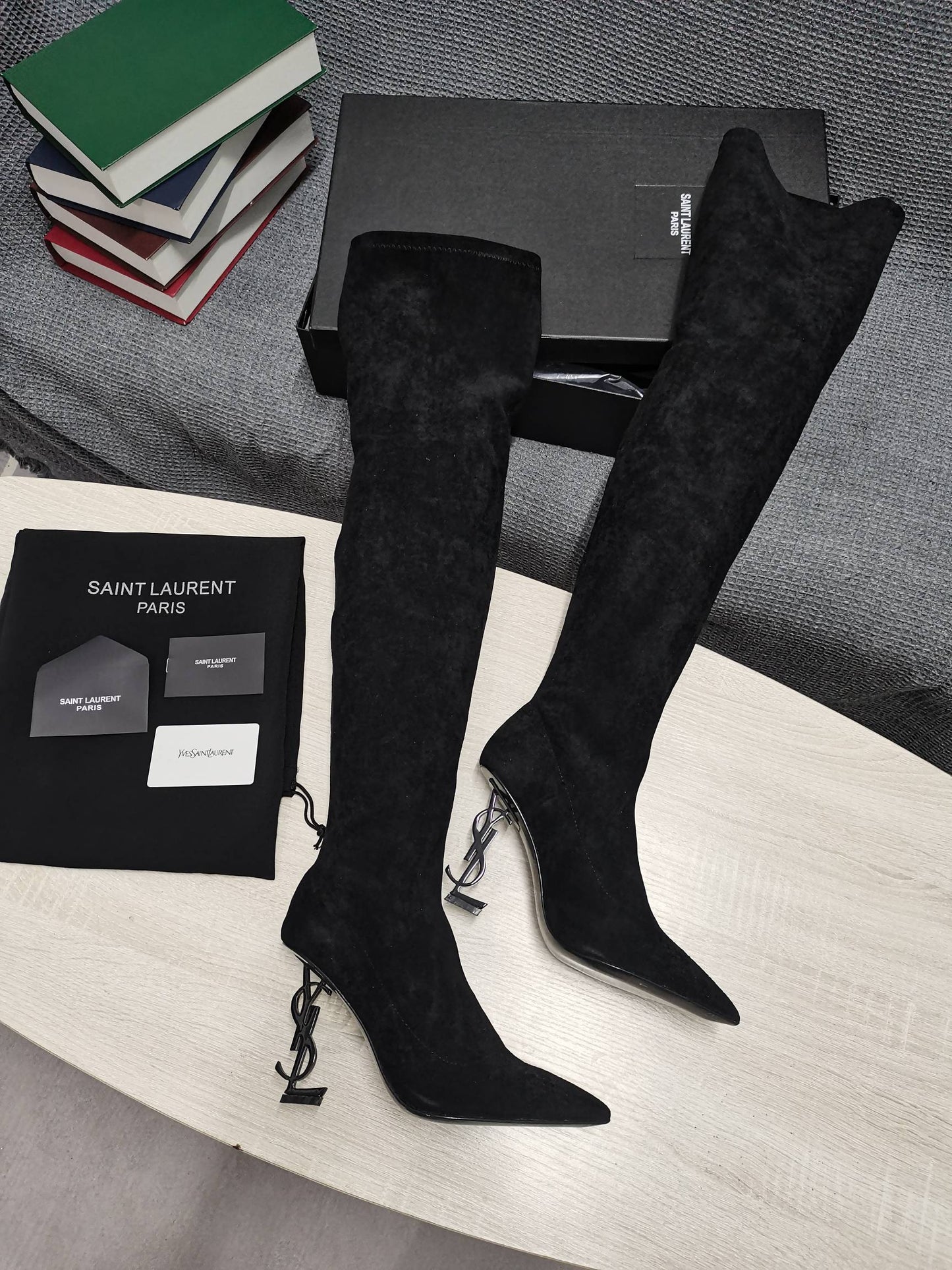 Y L  Boots  High Over Knee Suede  3 Color 's