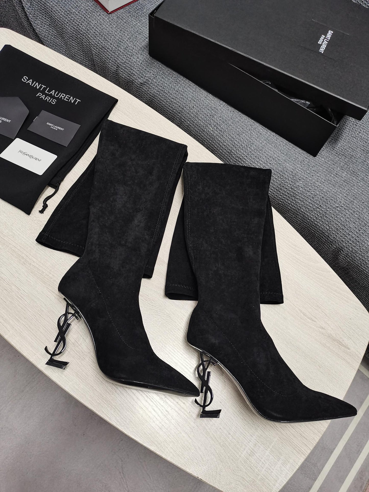 Y L  Boots  High Over Knee Suede  3 Color 's