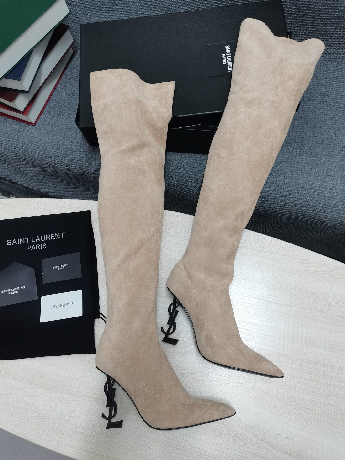 Y L  Boots  High Over Knee Suede  3 Color 's