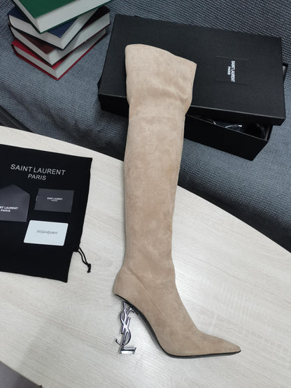 Y L  Boots  High Over Knee Suede  3 Color 's