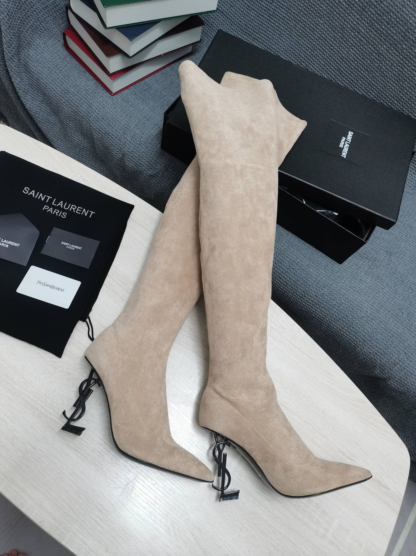 Y L  Boots  High Over Knee Suede  3 Color 's
