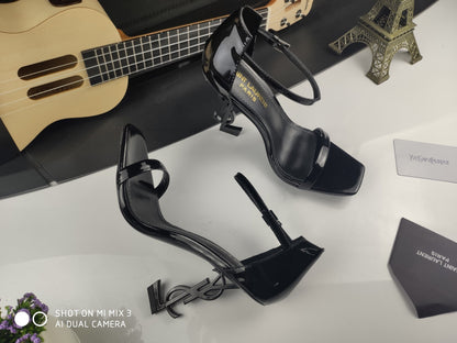 Y L  Shoes Heels Black OP IUM