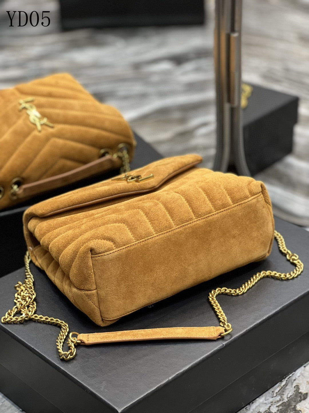 Y L Bag 2 Color 's 25 cm Suede