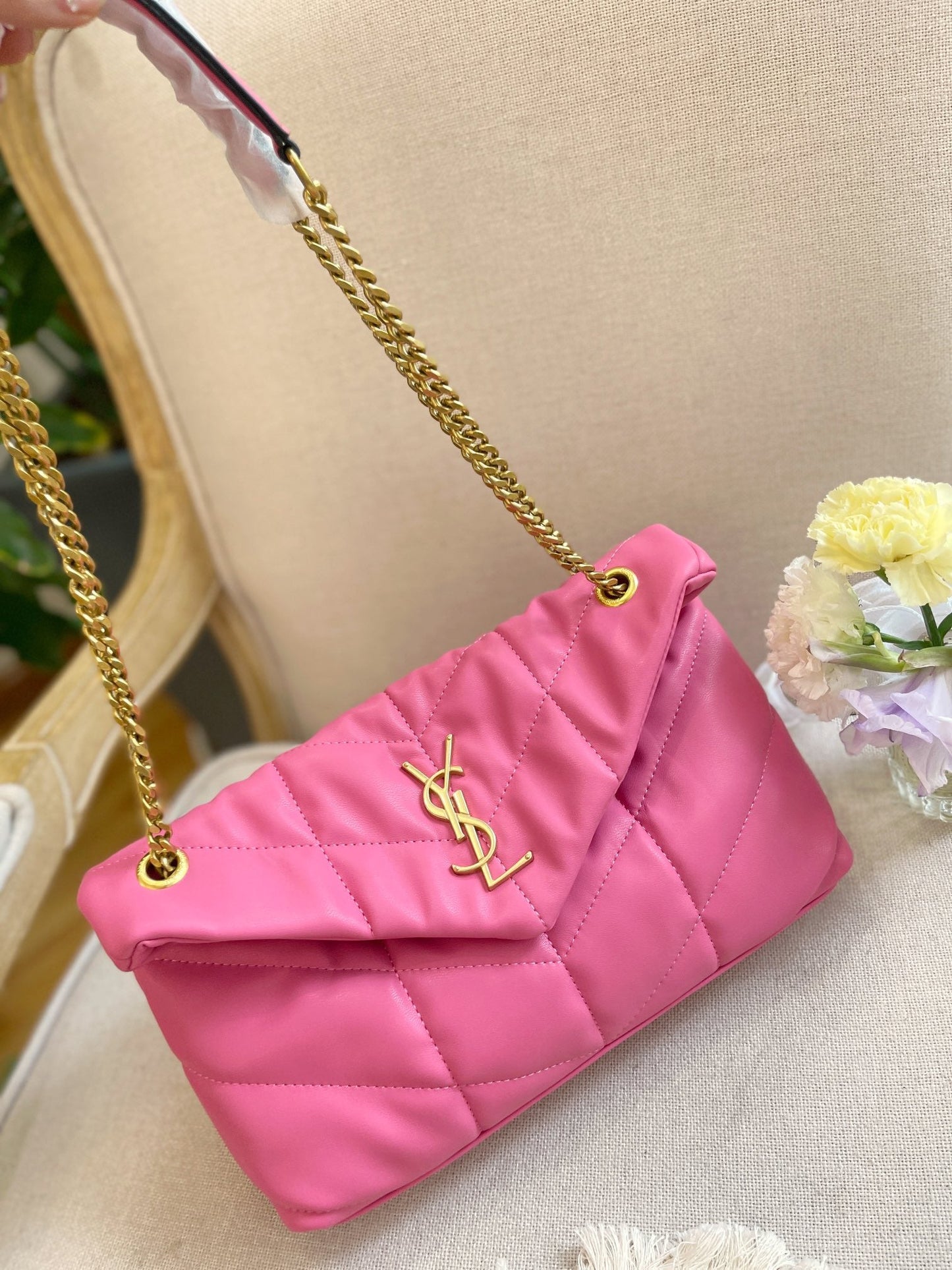 Y L Bag  4 Color 's Quilted
