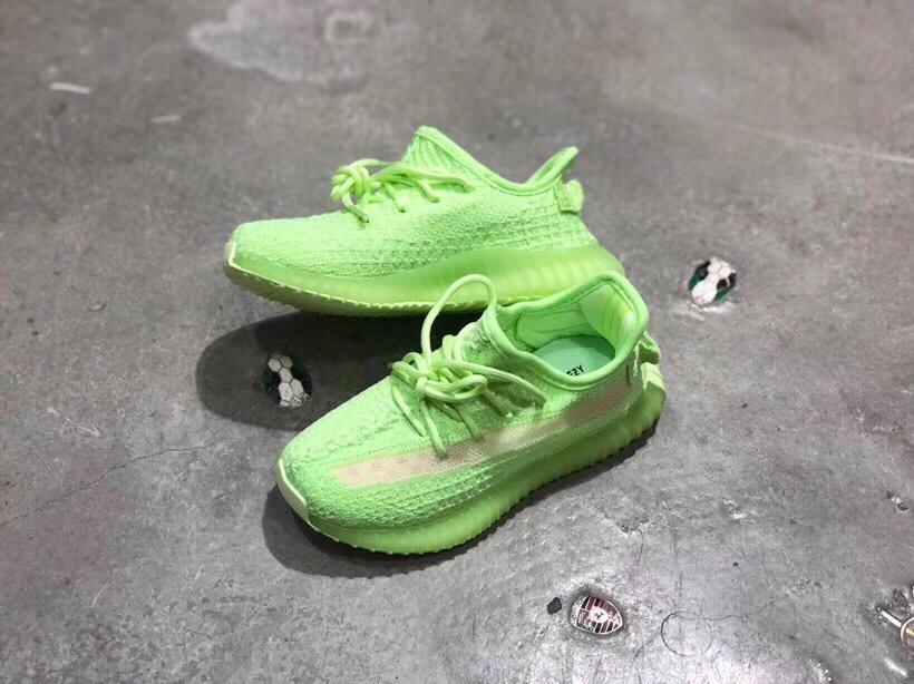 Yezy  350  Kids Sneakers Green