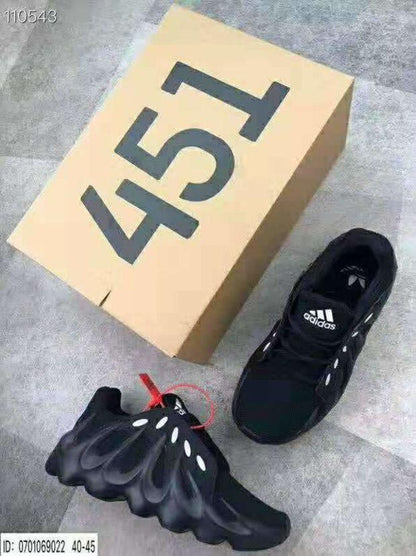 Yezy 451 Sneakers Black