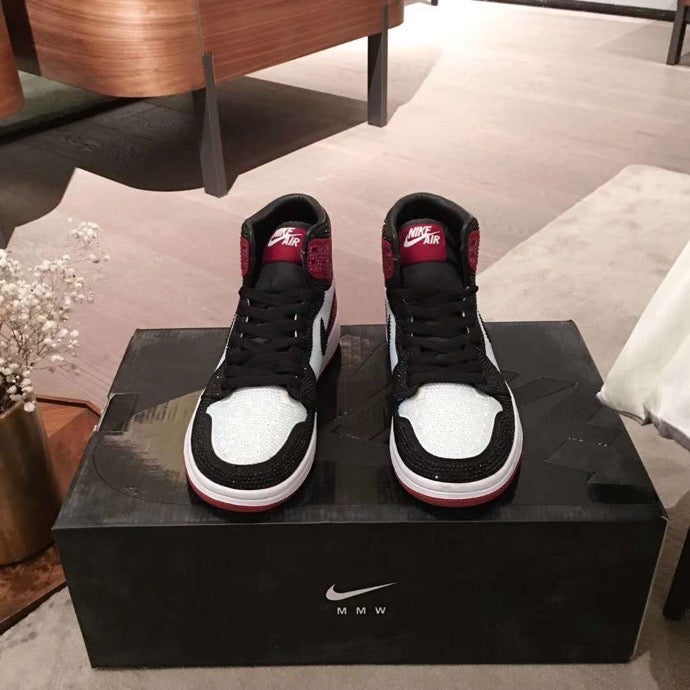 N*ke Max Sneakers  Jorda 1 Spark Stones