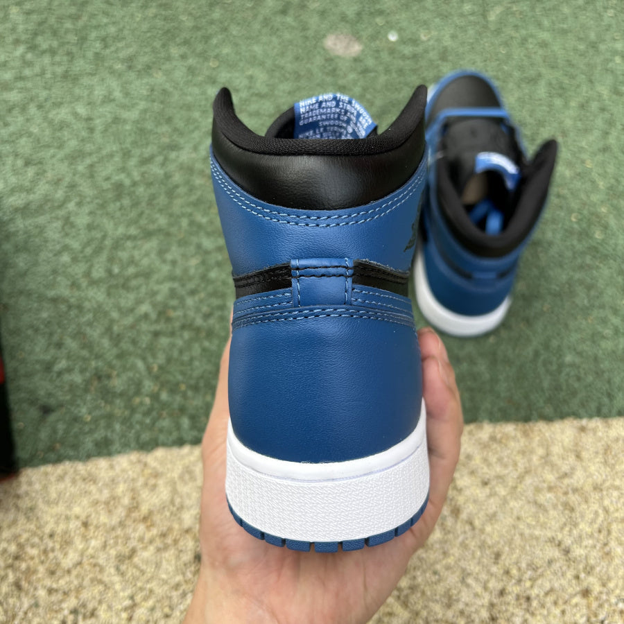 N*KE Marina Dark Blue    Sneakers AJ1 High OG