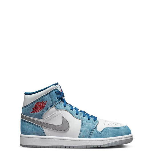 N*KE AJ 1  Air Washed Blue Jorda   Sneakers