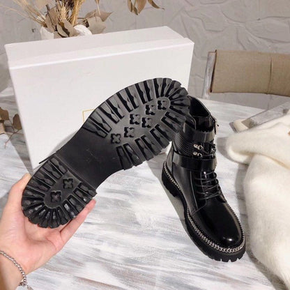 Balma*in Boots Zipper Black